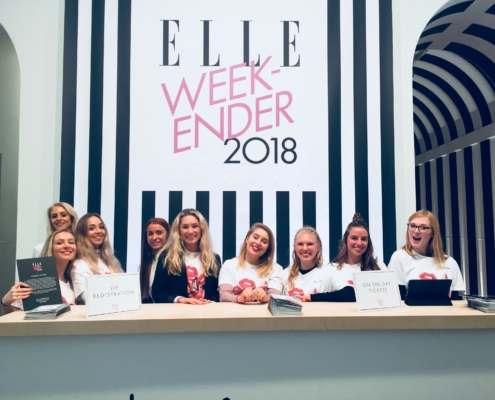 Elle Weekend - Hearst Live - Event Staff Promotional Staff